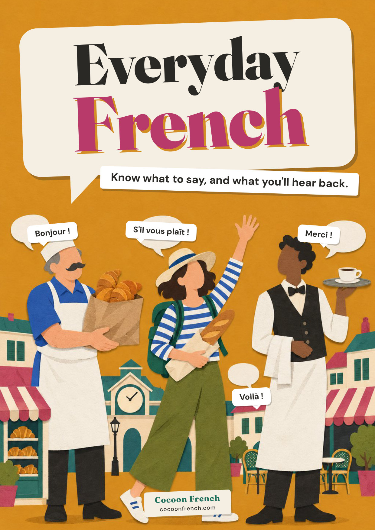The cover of Everyday French