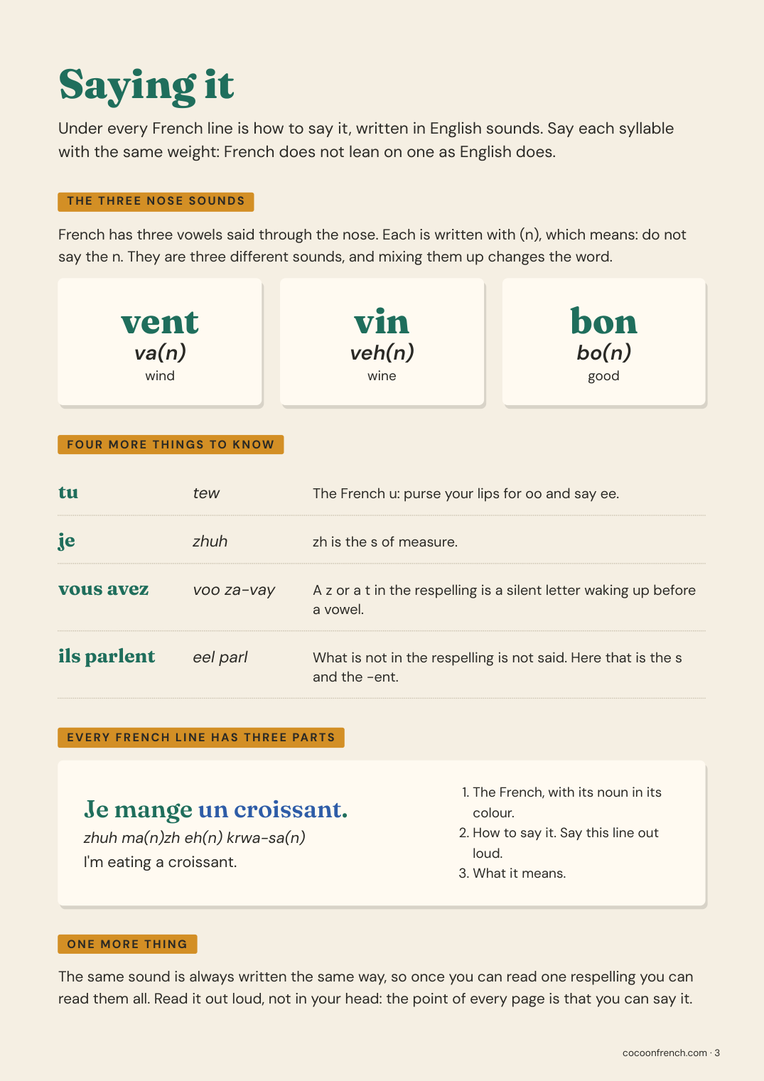 Page 3 of French Verb Tenses
